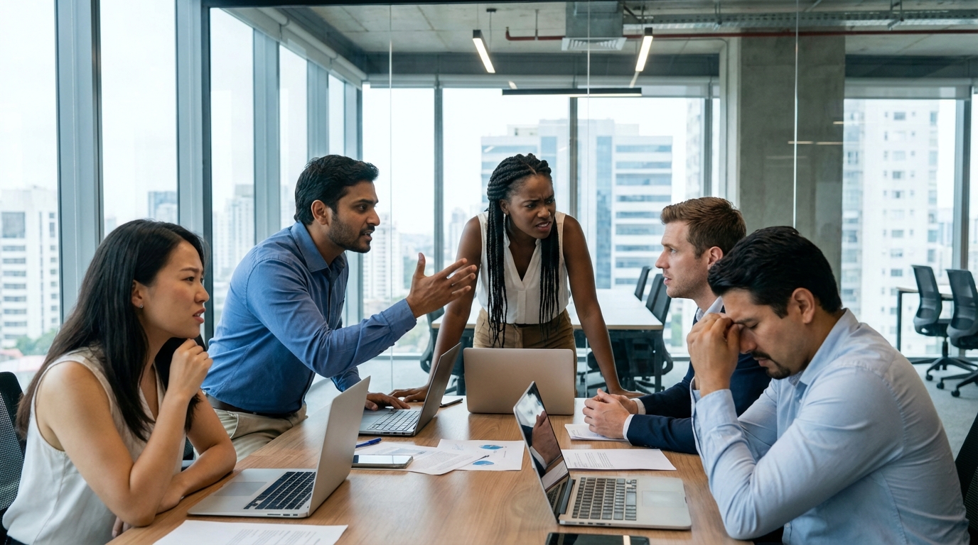 Why the Conflict on Your Team Is Not the Problem